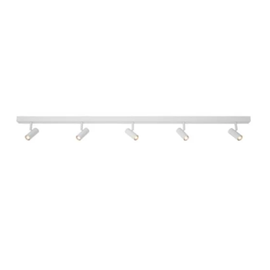 Zebra 5M Linear 5 Light Track Light Kit, White/Black 